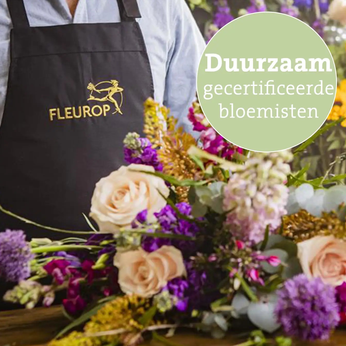 promotieblok duurzaam gecertificeerde bloemisten