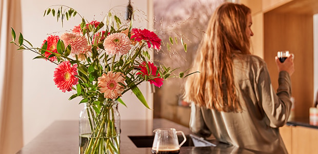 Boeket-met-gerbera