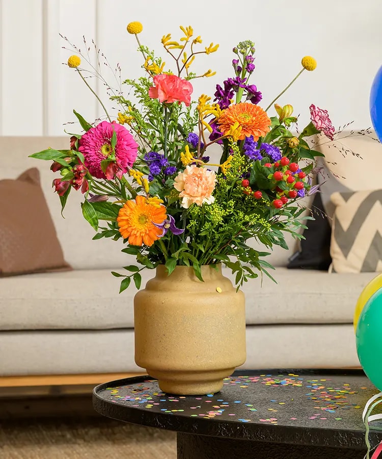 carnaval bloemen en boeketten