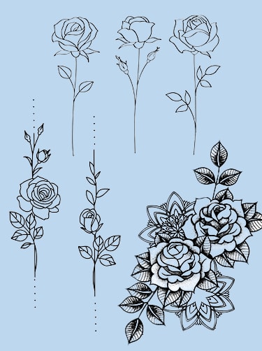 Betekenis-roos-tattoo