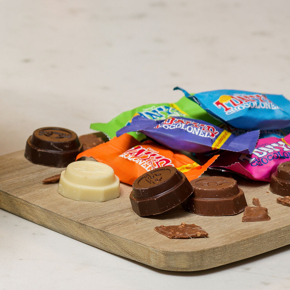 Fruitmand Chocolade geluk