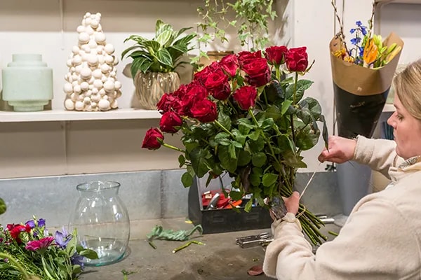 rozen boeket sjerp rotterdam