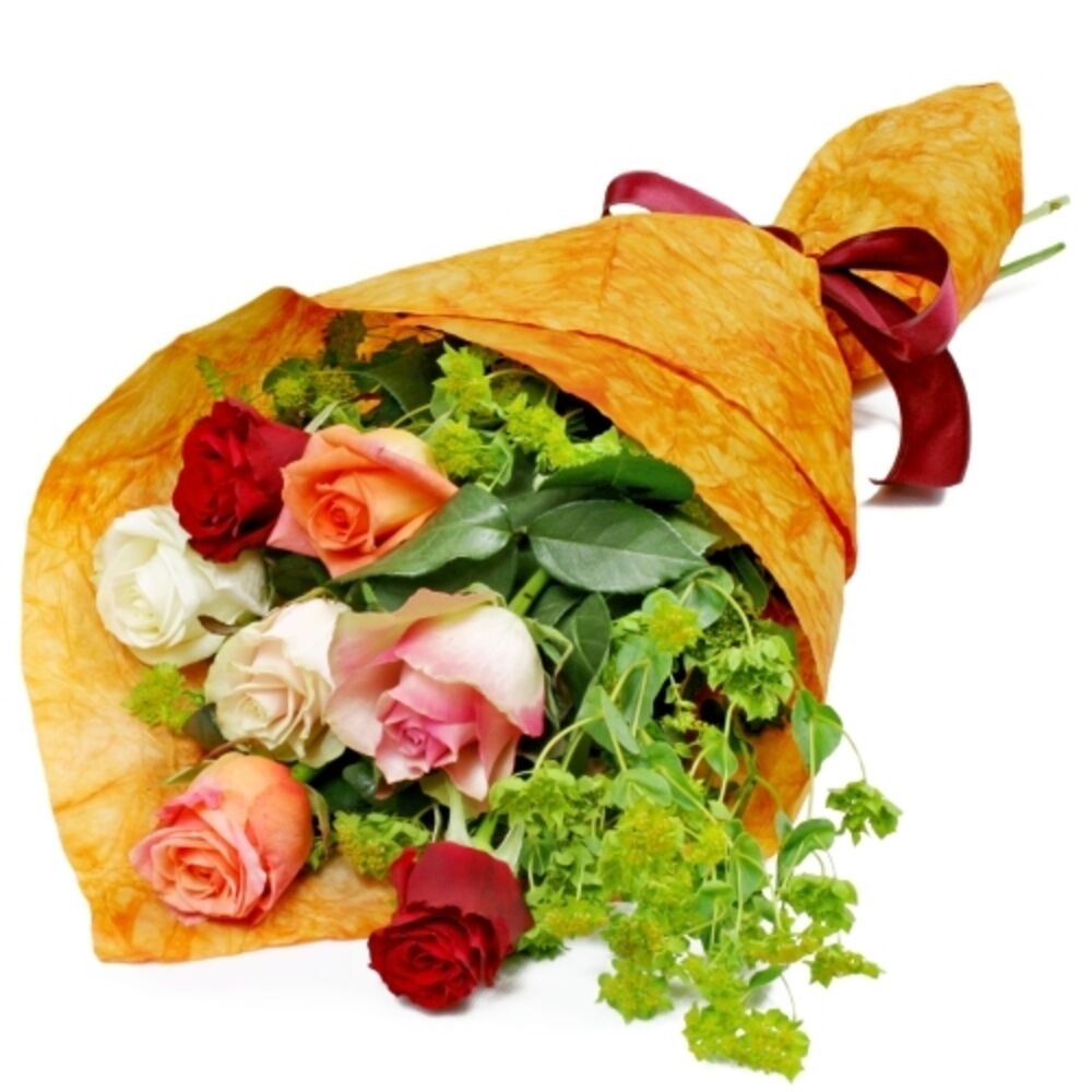 Joyful smile flowers