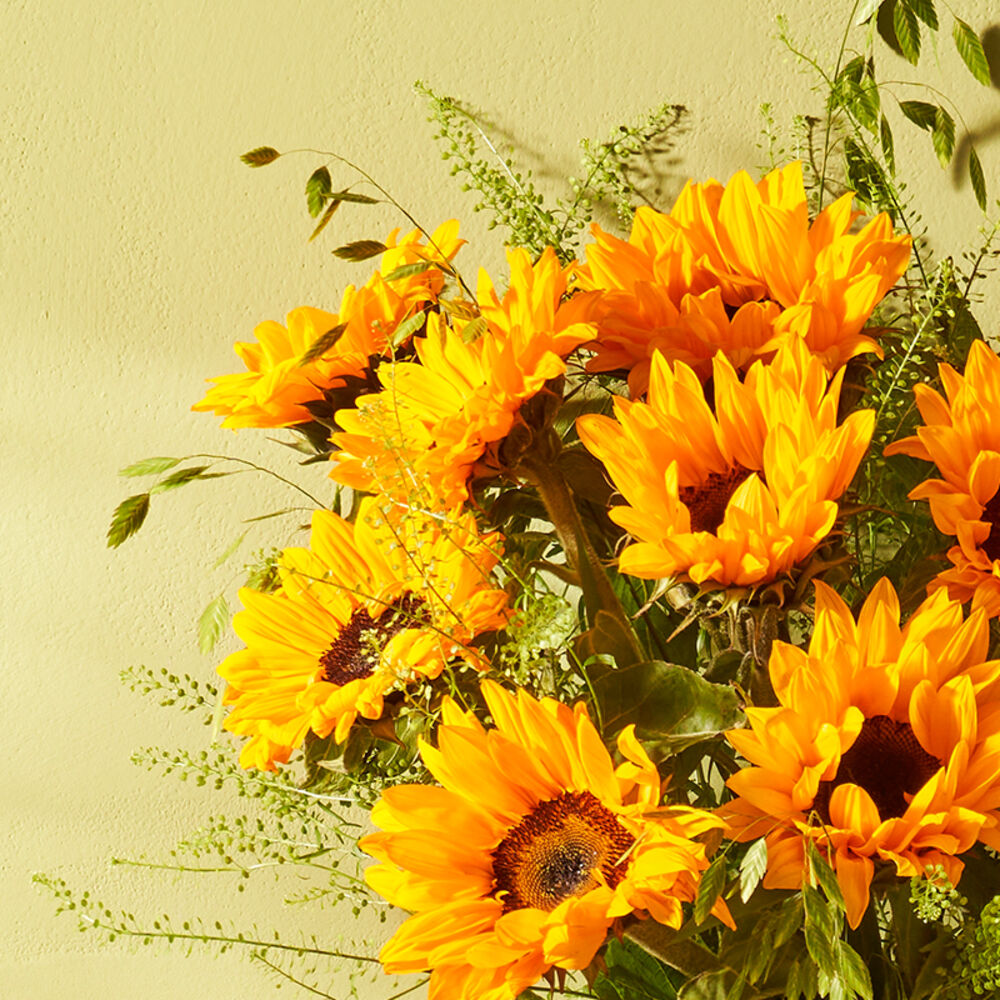 Zonnebloemen boeket