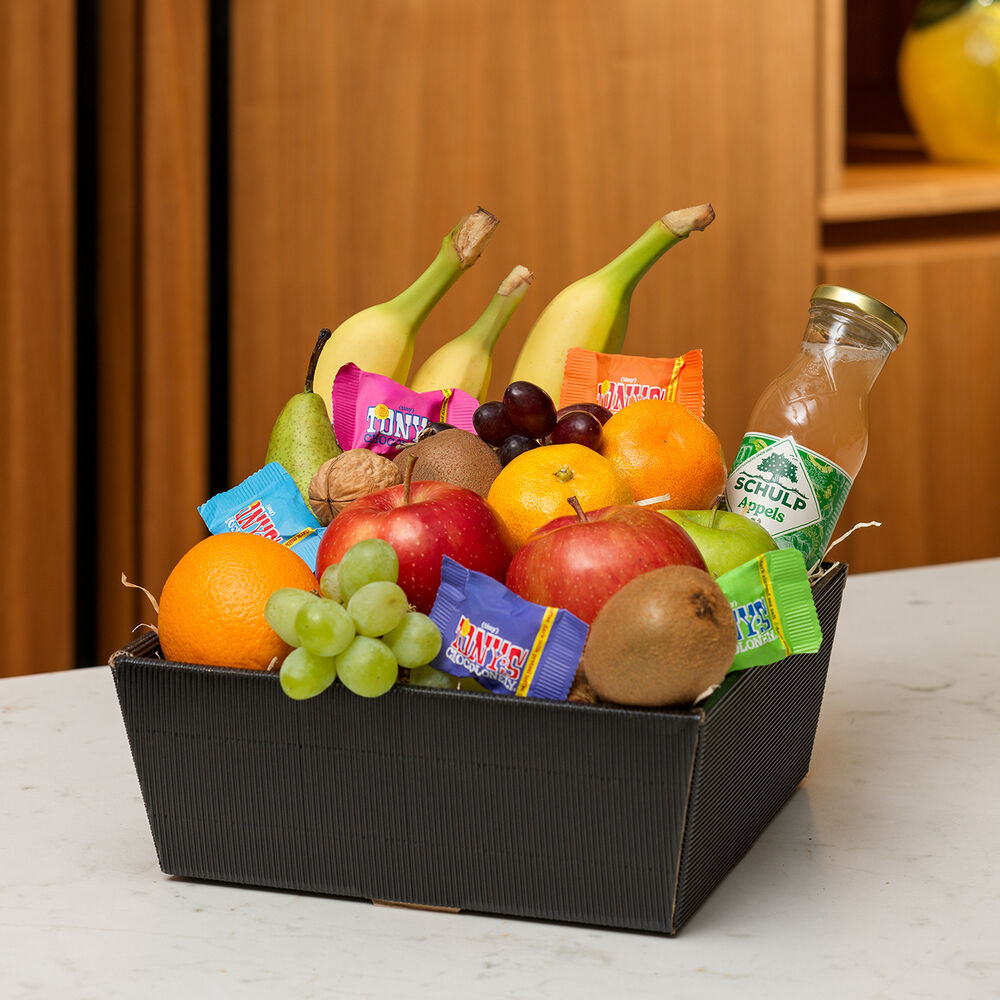 Fruitmand Chocolade geluk