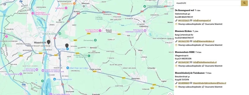 bloemisten maastricht