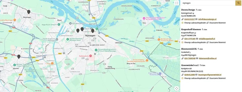 bloemisten nijmegen
