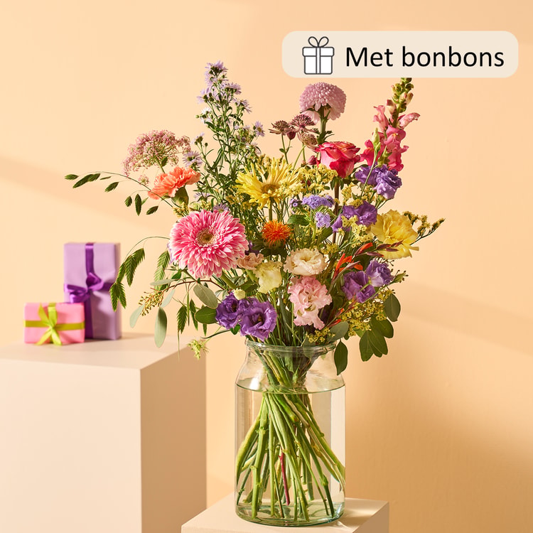 Cadeauset Kleurrijk gebaar hover