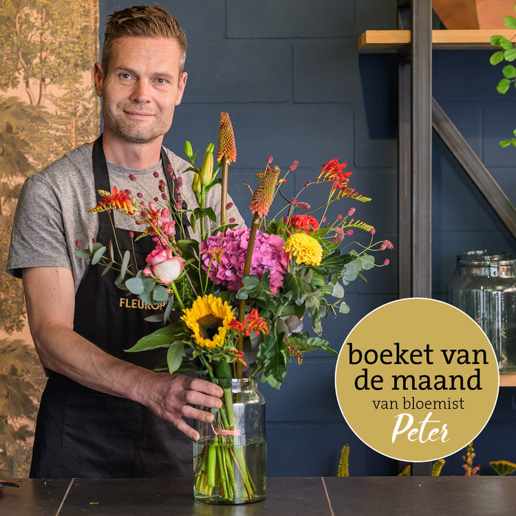 Maandboeket september hover