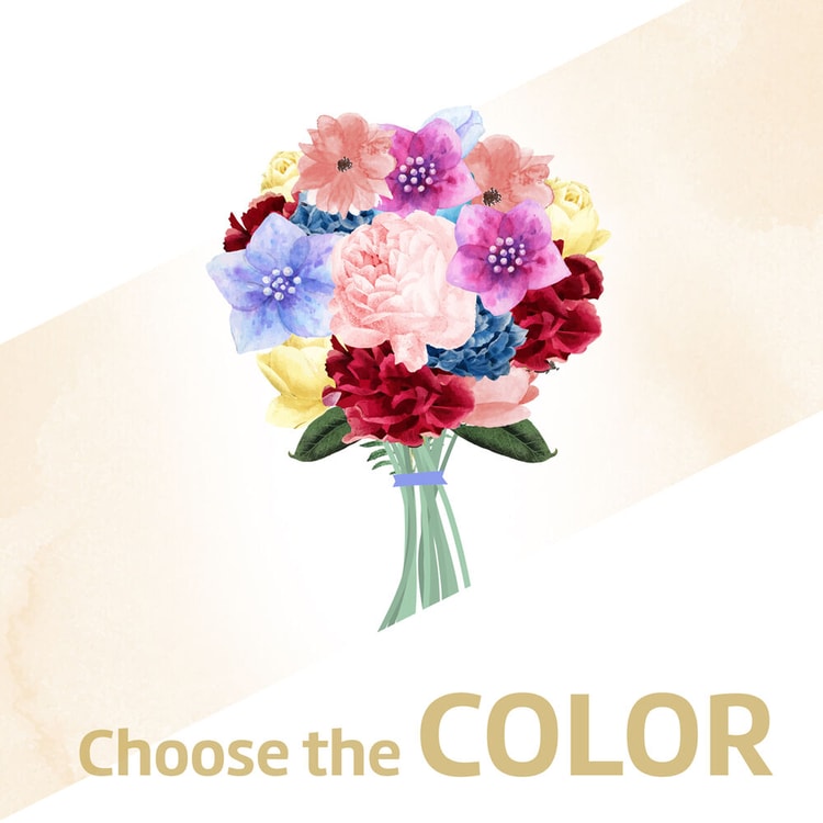 Surprise-Bouquet Colour Choice