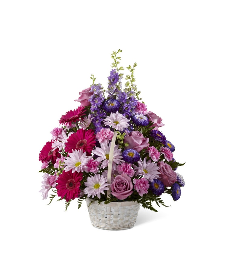 Pastel Peace Basket