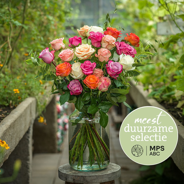 Groen Gekeurd rozen